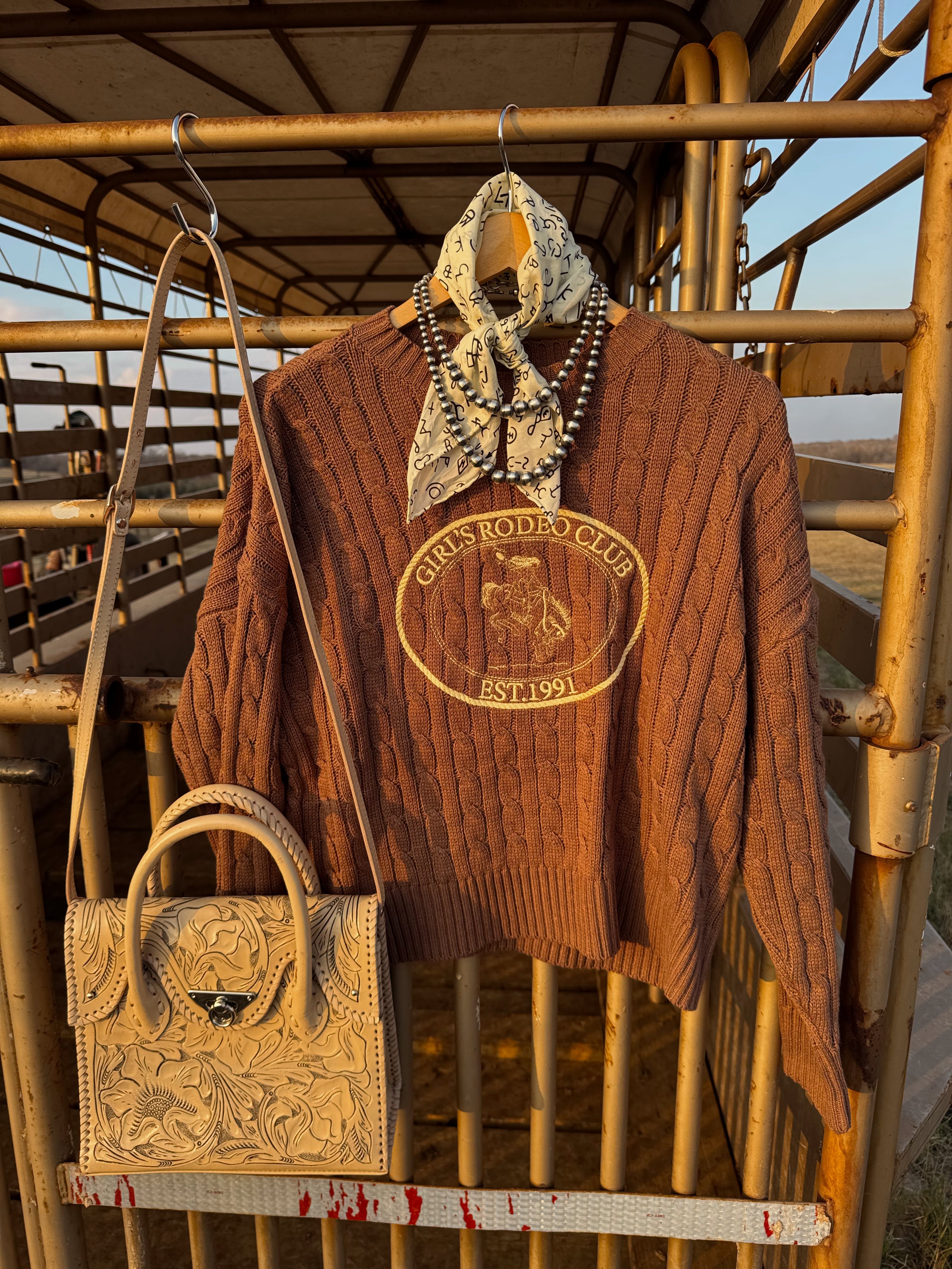 The Girl's Rodeo Club Sweater