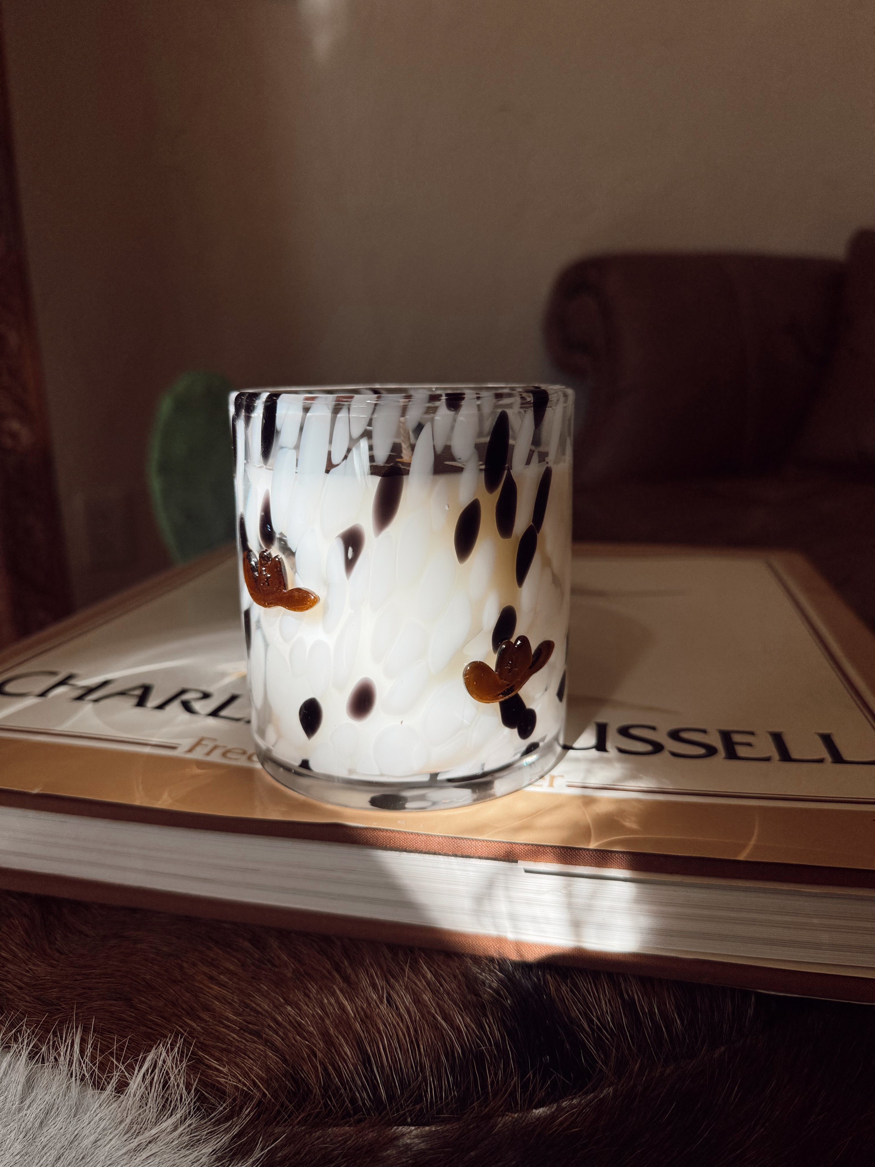 The Into the Sunset Cowboy Hat Candle