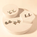 Myra Sonoran Stud Set in with turquoise detail in premium style